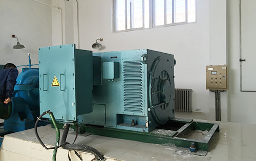 汉滨某水电站工程主水泵使用我公司高压电机安装尺寸